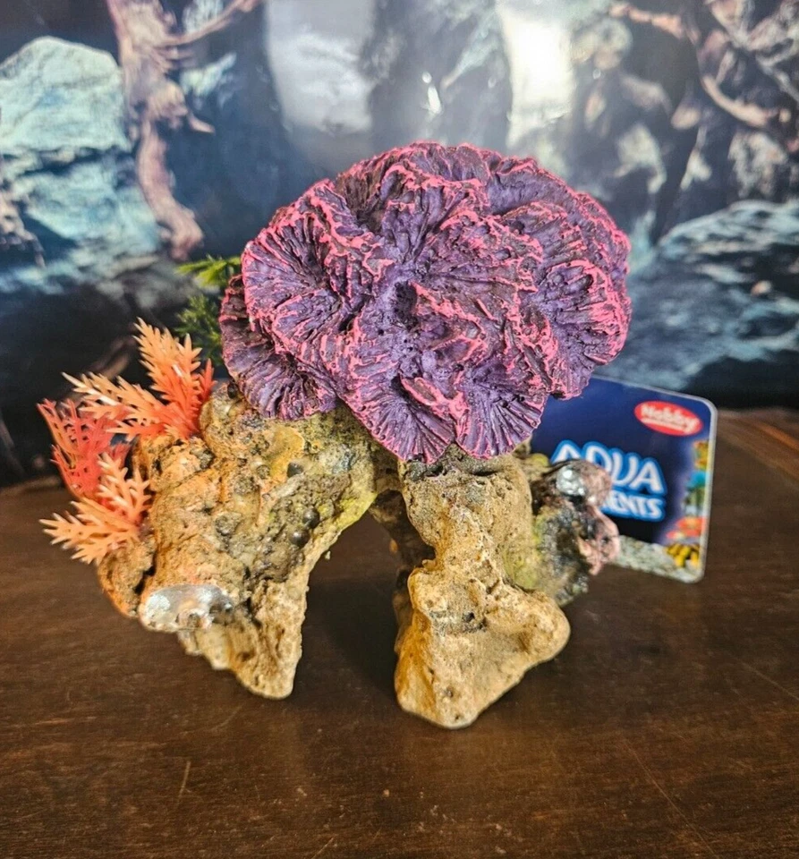 Nobby künstliche Koralle 13x10x12cm Korallenriff Meerwasser Aquarium Ornament - Bild 1 von 1