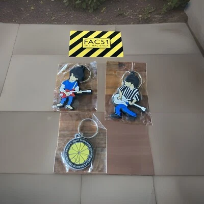 The Stone Roses Sally Cinnamon Keyrings, Manchester Indie Fac51 Hacienda Oasis.. - Image 1 of 3