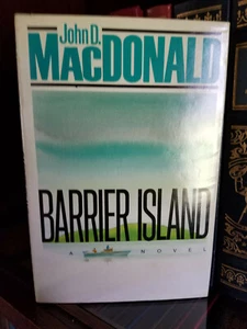 Barrier Island_John D. MacDonald_1986_First Edition / 1st Ed_BCE_Hardback w/DJ - Picture 1 of 9