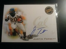 2008 Press Pass, Signings Bronze ,#PPS-JF2 Justin Forsett Auto Rookie Autograph