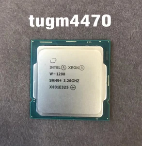 Intel xeon w-1290 (QS) CPU processor 3.2GHZ 10 cores 20 threads FCLGA1200- - Picture 1 of 2