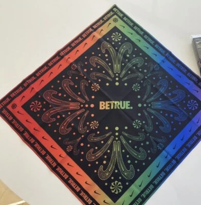 Nike Betrue Be True Running Bandana Facecover Facemask N1002201 948 Pride Train - Image 1 of 4