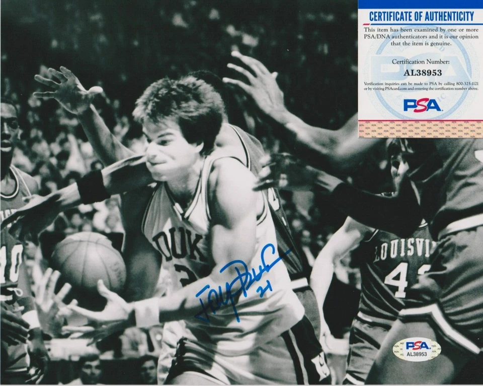 JAY BILAS DUKE BLUE DEVIL ESPN Signed Picture 8x10 Photo COA AUTOGRAPH PSA/DNA - Image 1 of 1