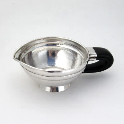 Barco salsa artesanal mango de madera plata austriaca 900 Foto 1 de 4