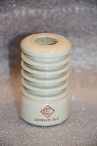 1983 Uncommon Porcelain Insulator Paperweight EEC Candal Oven Opening - Picture 1 of 6