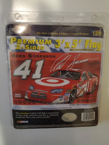 Reed Sorenson Target 41 Premium 3'x5' Double Sided Flag Chip Ganassi Racing Cover