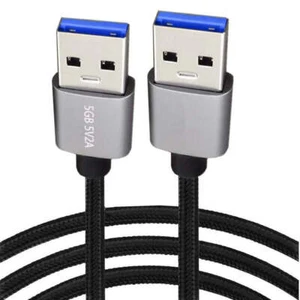 Cable de transferencia de datos macho USB 3.0 A USB 3.0 A macho - Imagen 1 de 9