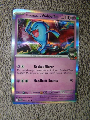 Pokemon Rare Card Team Rocket's Wobbuffet - Image 1 of 2