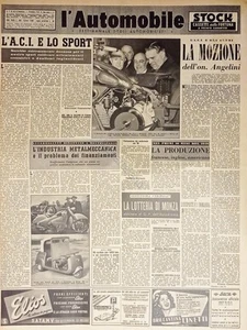 Settimanale degli Automobilisti - L'Automobile n. 48 - 1949 - Foto 1 di 1