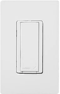 Lutron HQD-RS-WH Homeworks QS 120V Designer Begleitschalter - Weiß - Bild 1 von 1