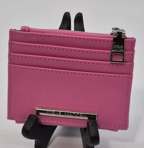 Portafoglio Steve Madden rosa con scomparto zip porta carte d'identità chiusura a scatto - Foto 1 di 6