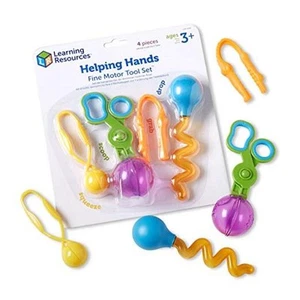 Helping Hands Fine Motor Tool - 4 Pieces, Ages 3+ Fine Motor and Set Toy - Picture 1 of 7