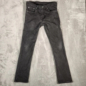 Pantalones de mezclilla para hombre Levi Strauss Co 502 lavado oscuro calce recto 29X32 - Imagen 1 de 16