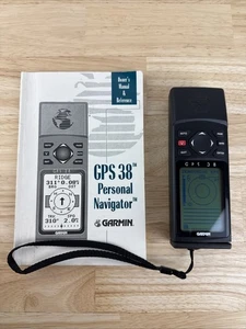 Navigatore personale portatile GARMIN GPS 38 con pacchetto libretto manuale - Foto 1 di 7