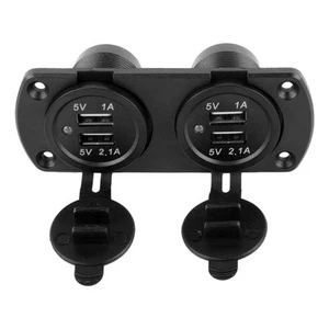 Ladegerät Armaturen Auto Camper Dual USB Ersatz Outlet Steckdose Strom - Zdjęcie 1 z 14