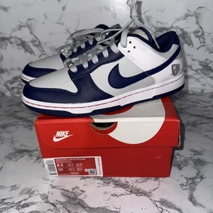 Nike Dunk Low EMB x NBA 75th Anniversary - Brooklyn Nets 2021 Size 8.5 DD3363001 - Picture 1 of 6