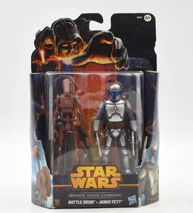 Star Wars Mission Series - Battle Droid & Jango Fett Action Figure 2-Pack - Picture 1 of 3