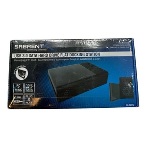 SABRENT USB 3.0 to SATA External Hard Drive Lay-Flat Docking Station (EC-DFLT) - Picture 1 of 3