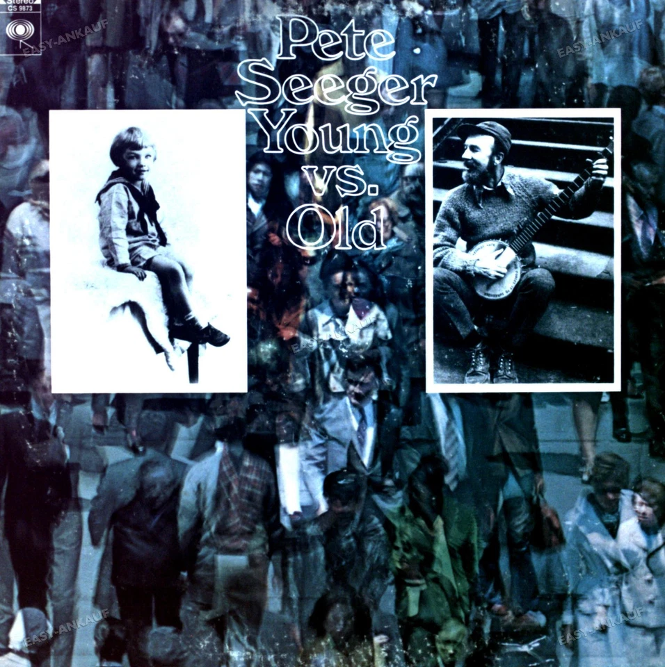 Pete Seeger - Young Vs. Old LP (VG/VG) .* - Image 1 of 1