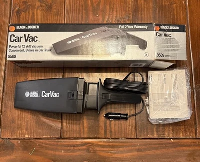 Black & Decker CAR VAC 9509 New open box 12 Volt Vacuum - Image 1 of 4