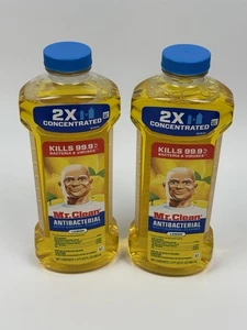 2x Mr. Clean antibakterieller konzentrierter Mehrzweckreiniger ZITRONE 23 Unzen NEU - Bild 1 von 4