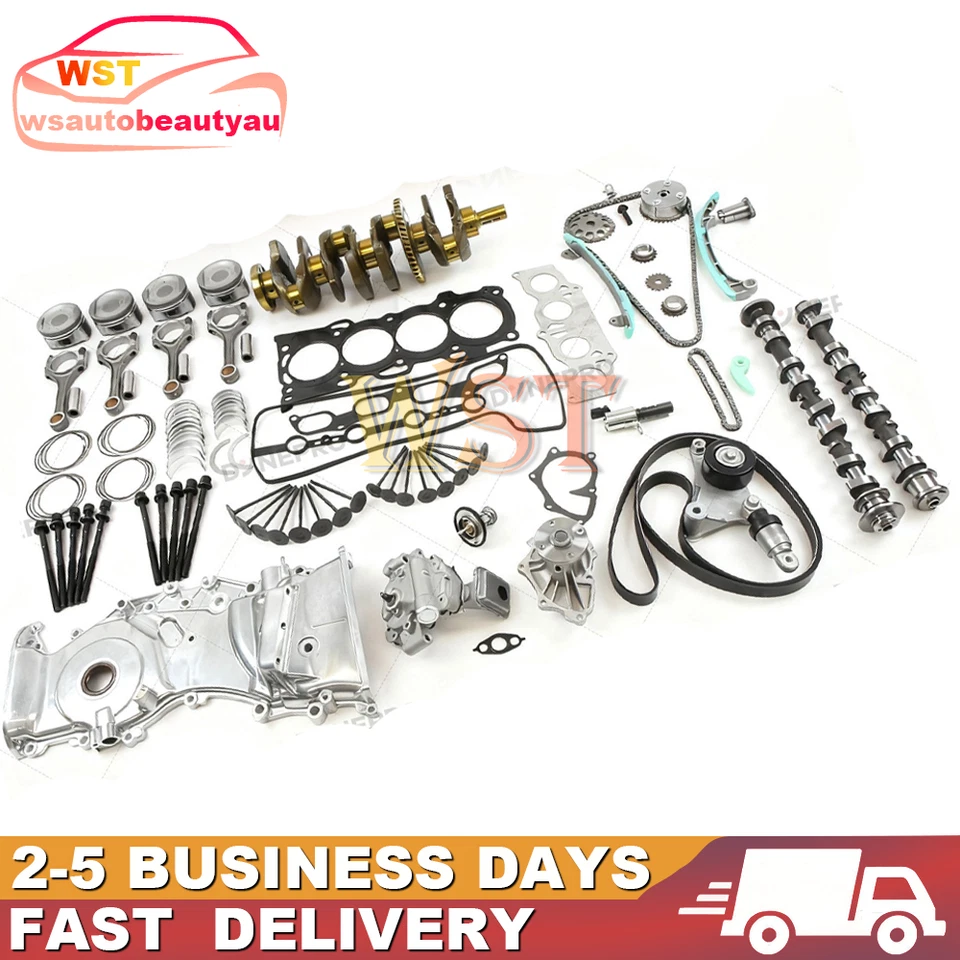 Complete Engine Rebuild Kit Fits For 2002-2009 Toyota Camry Highlander RAV4 2.4L — 第 1/1 张图片