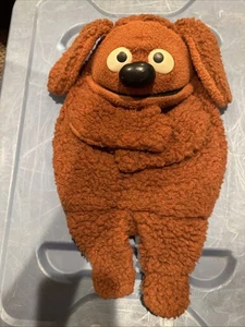 ROWLF Jim Henson Muppet Vintage 1977 Marioneta 852 Fisher Price Juguetes Difícil de Encontrar Peluche para Perro - Imagen 1 de 14