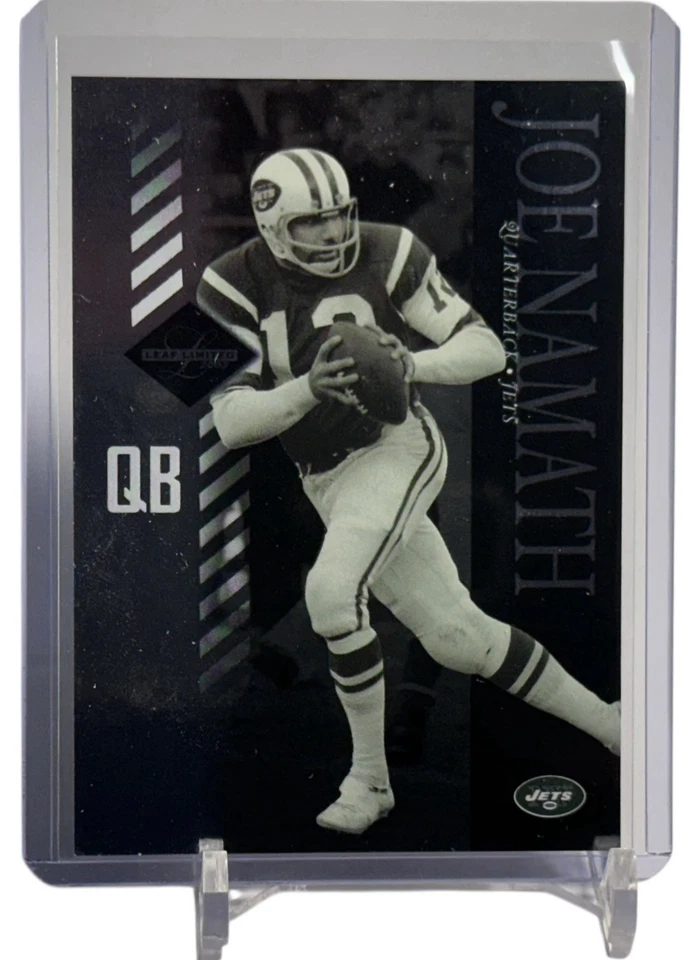 JOE NAMATH 2003 Leaf Limited New York Jets Card No. 67 #006/999 - Image 1 of 4