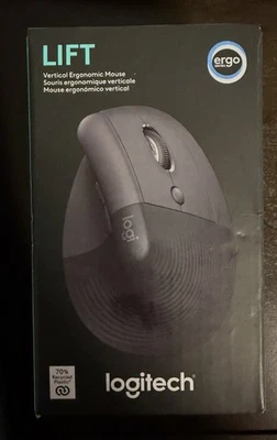 Logitech Lift Ratón Ergonómico Vertical Inalámbrico Bluetooth - Negro Foto 1 de 2