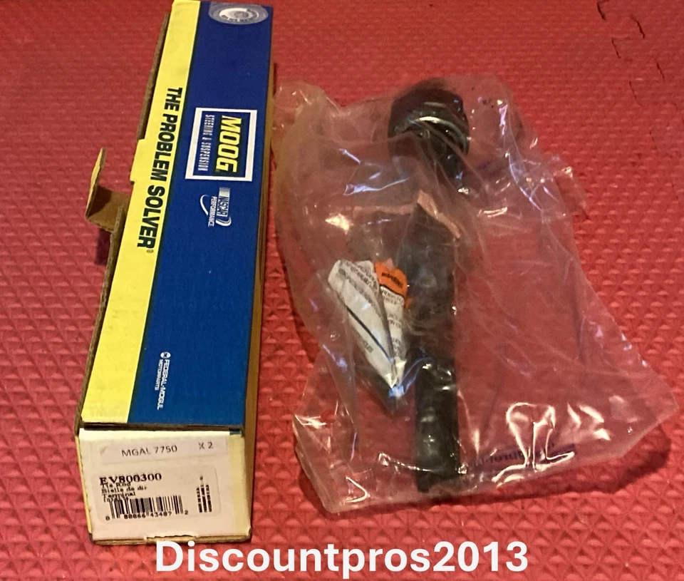 MOOG EV800300 Front Steering Tie Rod End GMC Chevrolet Isuzu 2006-2012 - Image 1 of 1