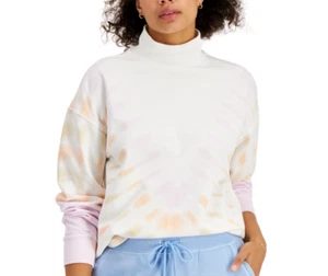 Style & Co - Tie-Dyed Mock Neck Sweatshirt - 2X Petite - Picture 1 of 4