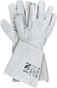 Schweißerhandschuhe WIG MIG Kombi Arbeitshandschuhe Gr.11 Schweiß Leder REIS - Bild 1 von 1