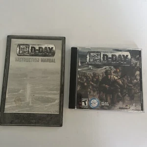 D-Day (PC, 2004) W/Manual. Disc 1 And Disc2. Tested! Fast Shipping! - Picture 1 of 4