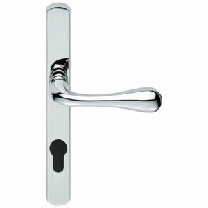 Astro Lever on Narrow plate,Euro profile,70mm centres ,Chrome plated (AQ1NP/CP) - Picture 1 of 3