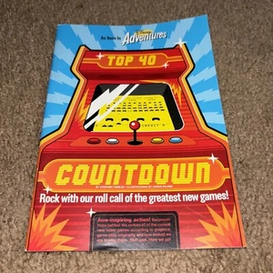Disney Adventures Magazine Top 40 Countdown “ Greatest New Games” No Label - Picture 1 of 2