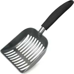 Cat Litter Scoop, Kitty Metal Scooper, Aluminum Alloy Sifter, Kitten Pooper L... - Picture 1 of 1