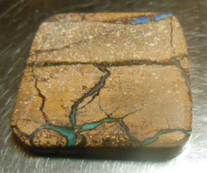 Australian Boulder Opal, 25.20ct 26x25x5mm Bonanza Sale - Picture 1 of 6
