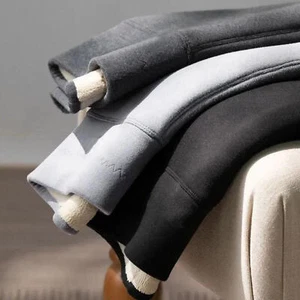 Thick Fleece Lined Leggings for Women - High Waist Winter Control Thermal Pants - Picture 1 of 27