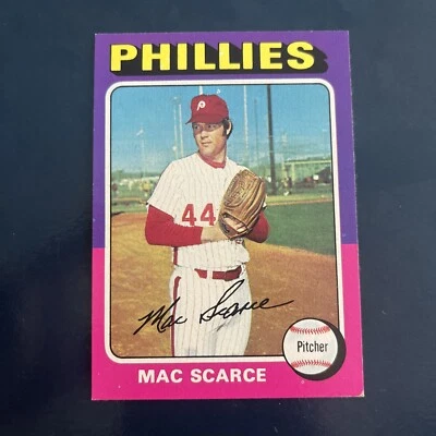 1975 Topps - Minis #527 Mac Scarce - Image 1 of 2