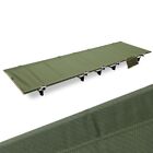 Camping Cot With Moisture Resistant Fabric Ideal For All Weather Conditions