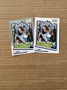Cooper Kupp 2018 Score Silver Scorecard & Base Card ENVÍO GRATUITO DISPONIBLE - Imagen 1 de 1