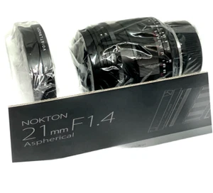 New VOIGTLANDER NOKTON 21mm f1.4 Aspherical Lens VM Mount Cosina Made in Japan - Picture 1 of 6