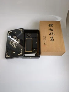 Fine raden lacquer Japan Suzuri-bako /mother-of-pearl/ since 1966 - Picture 1 of 15
