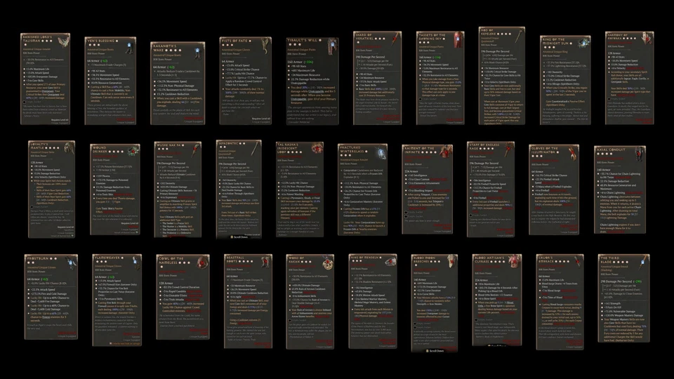 ✨DIABLO 4 ✨SOLO REINO ETERNO✨Perfect 3-4 GA🔥Ancestral Gear🔥Guantes Pantalones y Más Foto 1 de 1