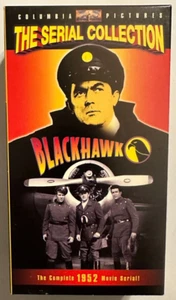 Blackhawk (VHS, 1997, 1952 Film) Kirk Alyn/Carol Forman~VINTAGE SERIAL~TESTED - Picture 1 of 4