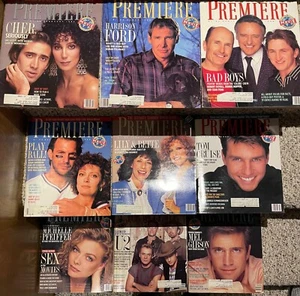 Premiere Movie Magazine Complete The Year, February-December 1988 You Pick One - Picture 1 of 1