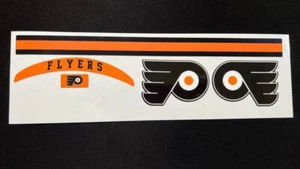 Philadelphia Flyers Mini Football Helmet Decal Set - Picture 1 of 1