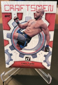 Ciryl Gane 2022 Donruss UFC #20 Craftsmen Insert Card