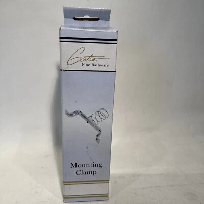 Abrazadera de montaje de papel higiénico empotrada Gatco Nº 783 nueva en caja Foto 1 de 4