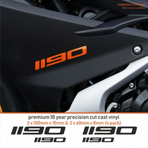1190 Calcomanías Pegatinas Premium 10 Años Vinilo Cualquier Color Universal KTM - Imagen 1 de 3